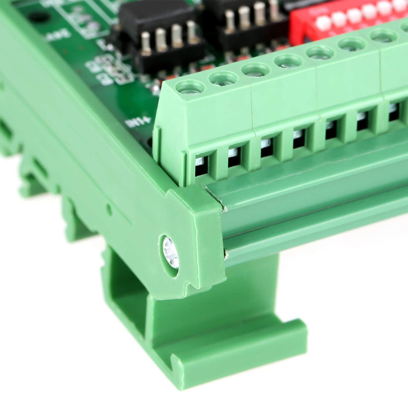 24V to 5V Optocoupler Level Changer 8 Channel 24V to 5V Npn Pnp Converter, 5V-24V Logic Level Converter, 1 Piece Przemysł i nauka, #819