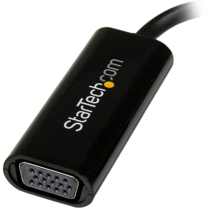 StarTech USB 3.0 to VGA Adapter, Slim, Windows Only, TAA (USB32VGAES) | USB to VGA monitor converter, External video card, Single display, Connect up to five adapters, Windows only, Extra monitor