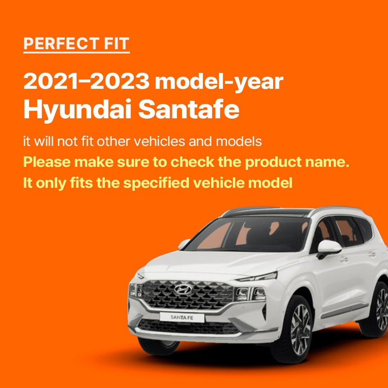 FICS Phone Holder for Hyundai Santa Fe 2021 2022 2023 Upper Trims with Wide Screen – Custom-Fit Mount for Seamless Display Integration, Interior Accessories for Navigation Use, Stable Driving View Santa Fe 2021 2022 2023 (Limited, Calligraphy)