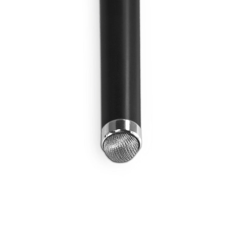 Stylus Pen for Samsung Galaxy J3 Luna Pro (Stylus Pen by BoxWave) - EverTouch Capacitive Stylus, Fiber Tip Capacitive Stylus Pen for Samsung Galaxy J3 Luna Pro - Jet Black Mesh Stylus