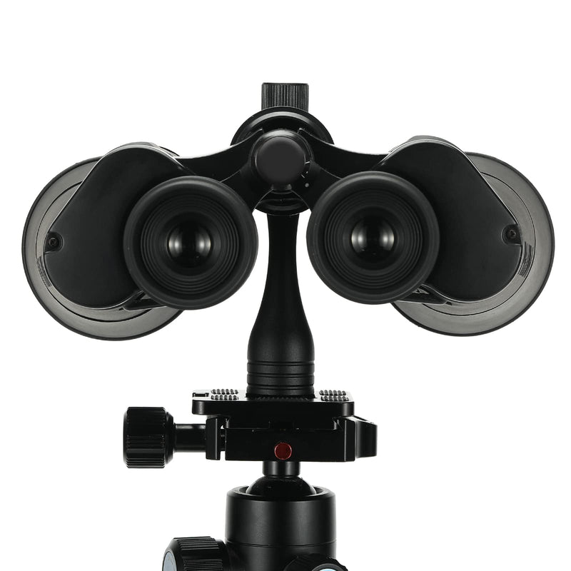Binocular Tripod Adapter 1/4-20Inch Threading, Quick Release Adapter for Attaching Binoculars to a Tripod Detachable Mount（Black） Bino Tripod Adapter Zhongzhen Tripod Mount Adapter Connection screws X1