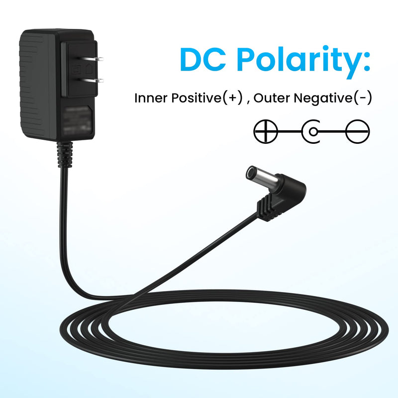 9V Adapter for Boss Effects Pedals, Distortion, Casio Keyboards, 9V 850mA Power Supply for Guitar Pedals,AC dc 9v Power Cord Replacement D'Addario PW-CT-9V, Boss PSA-120S