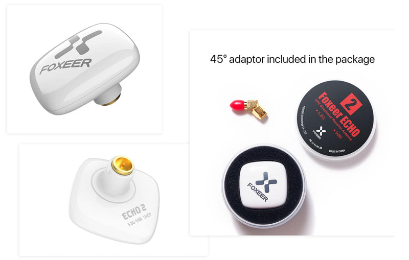 [AUSTRALIA] - Echo 2 9dBi High Gain 5.8G RHCP Directional Patch Antenna for FPV Goggle FPV Racing (SMA) 