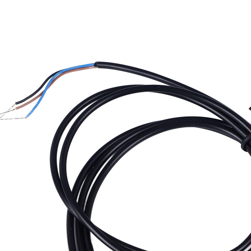 Inductive Proximity Sensor, DC6-36V M6 Mini Proximity Switch Made of Nickel-Plated Brass, 1 mm Detection Distance for Object Detection