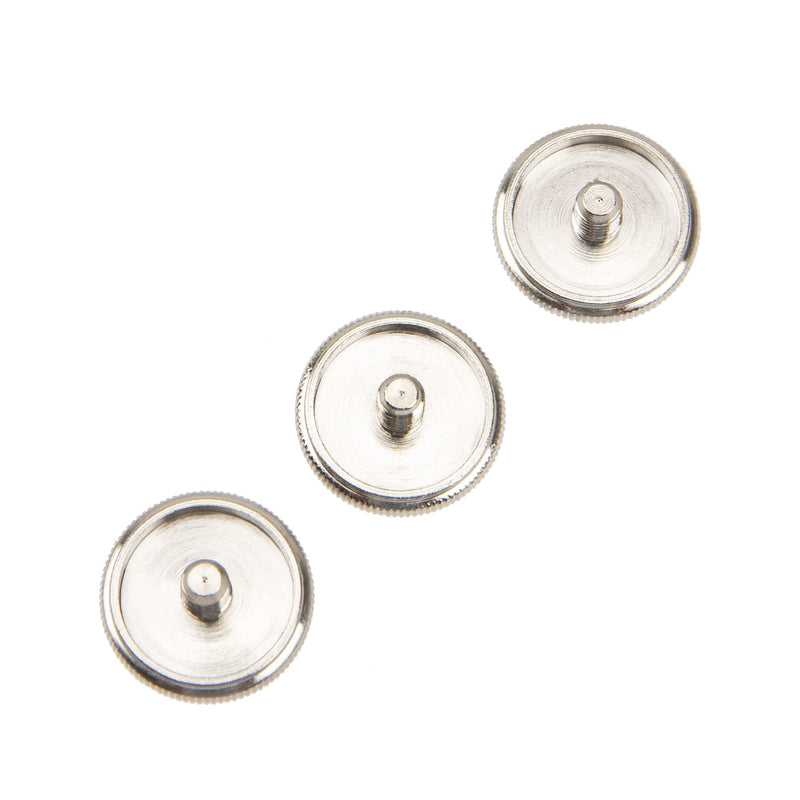 3Pcs Yootones Trumpet Valve Finger Buttons Musical Instruments Accessories Compatible with Trumpet Finger Button Musical Instruments Replacement Parts (White) White