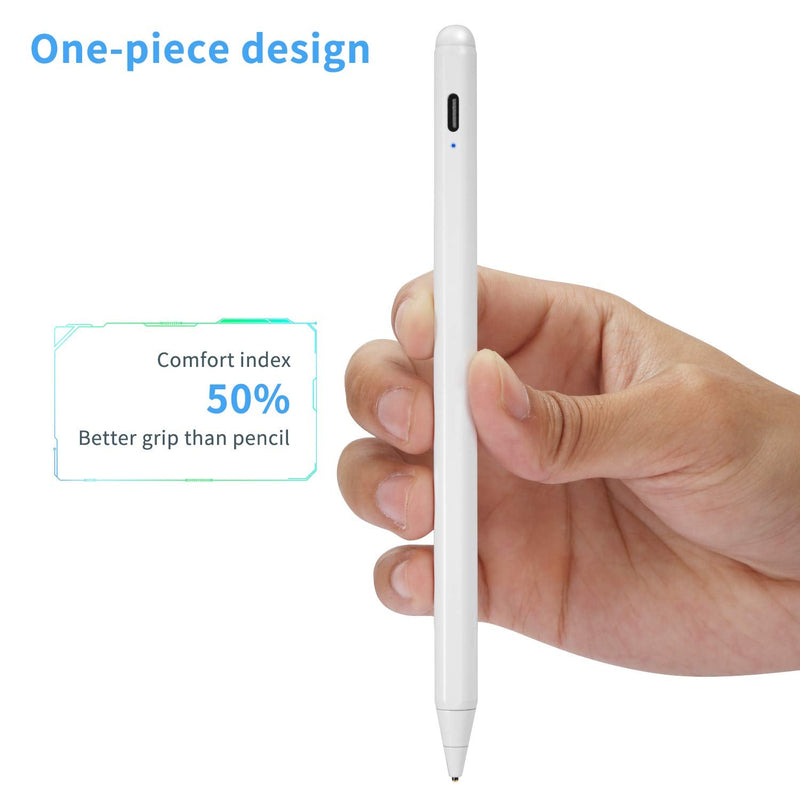 Acer Spin 3 Convertible Laptop Stylus, Active Stylus Digital Capacitive Pencil for Acer Spin 3 Convertible Laptop High Precision with Ultra Fine Tip,Touch-Control and Rechargeable,White Drawing Pen