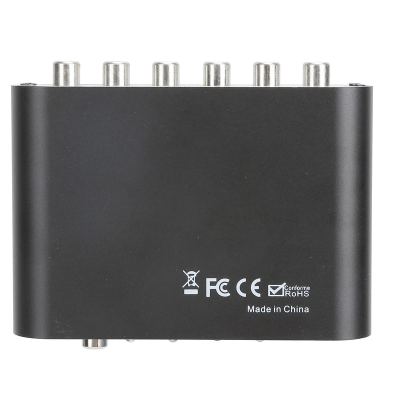 [AUSTRALIA] - Digital Audio Converter 5.1CH DTS Decoder for Home Cinema, Complete Interface,Applicable to HD Video Players/DVD/Digital Audio Source Decoding (Host + USB + Fiber Optic) Host + USB + fiber optic 