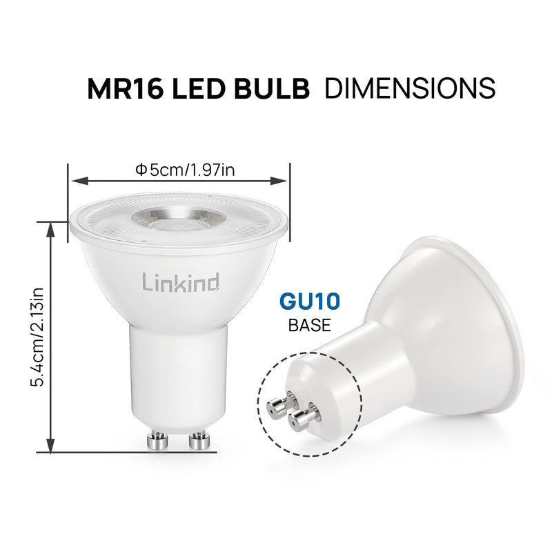 Linkind GU10 7 W Dimmable and Warm 5 Stück