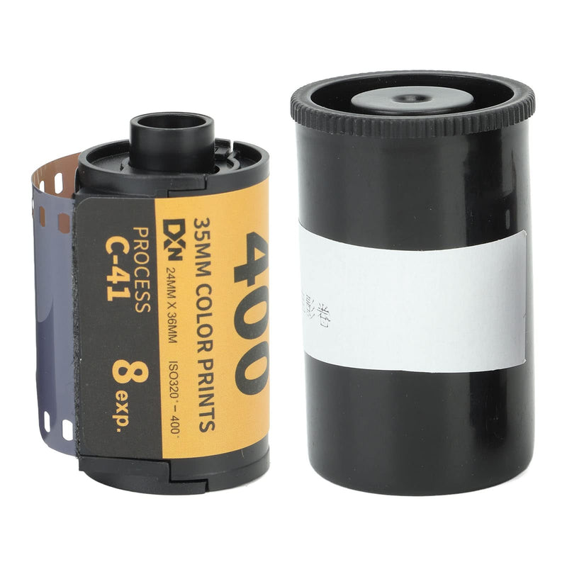 Tbest Office Pliescra Color Film Iso 320‑400 35Mm Fine Grain Wide Exposure Latitude Hd Color Negative Film for 135 36 Sheet (8 Sheet) 8 Sheet