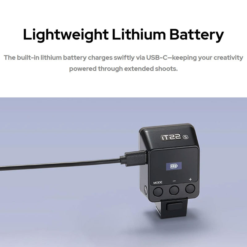 GODOX IT22S TTL Mini Camera Flash for Sony, 1.5s Recycling 700 Flashes,USB-C Charge, Hot Shoe Triggering, with Magnetic Diffuser Filters, Compatible with A7III A7IV A7II A6500 A6300 A6700 Camera
