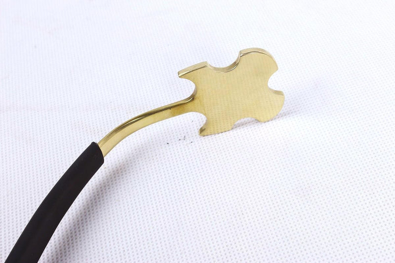 Luthier Cello making Tools Cello Sound Post S setter W/Rubber Grip protector durable Brass TOOLS