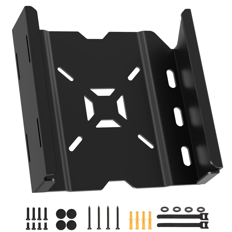 Mount for Alienware Alpha R2 Mini Gaming PC - Wall & Under Desk Mount - Compatible with 75 x 75 mm or 100 x 100 mm VESA Pattern - Black