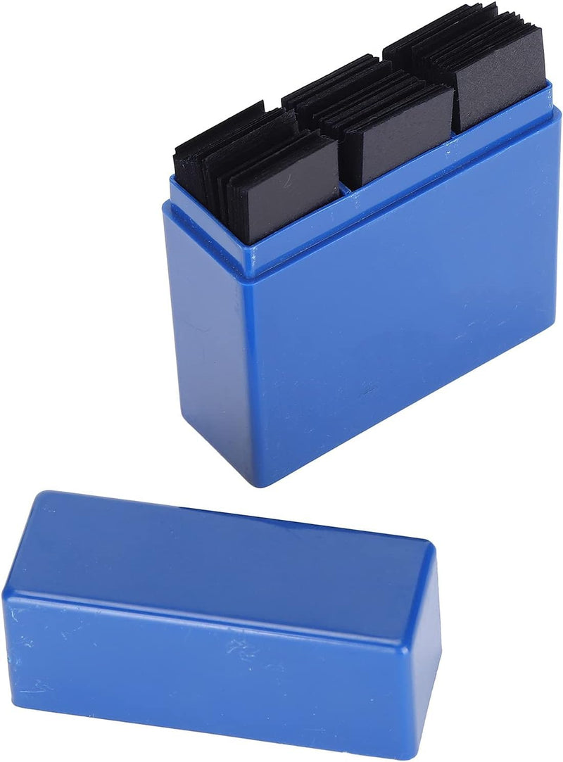 [AUSTRALIA] - 300 Sheets Dental Articulation Paper, Plastic Dispenser, Red and Blue, 100 Micron Double Sided 