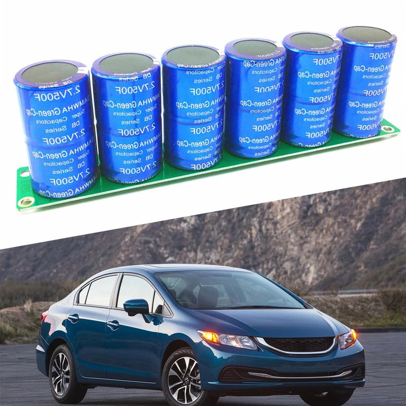 1Set of 6 Automotive Supercapacitor Rectifier Modules 35 x 60 mm 2.7V 500F Supercapacitor Rectifier Module with Balancing Board Circuit Boards