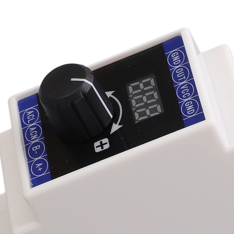 Jadeshay Current Signal Generator Digital Display 4‑20mA DC 24V Analog Simulator for Rail Installation Generator