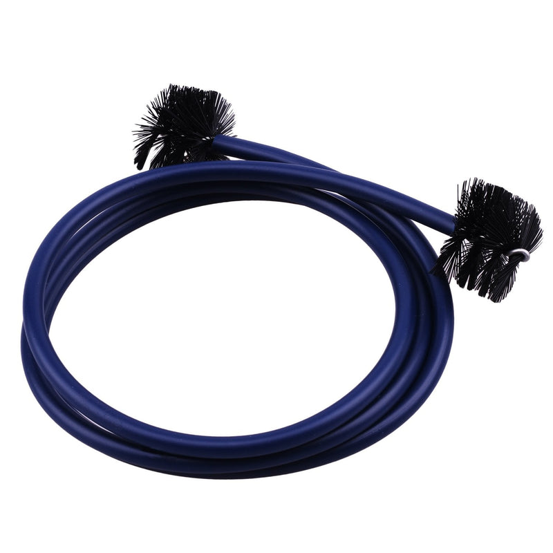 2PCS Trumpet Cleaning Care Kit Mouthpiece Brush Valve Flexible Brush Set for Trumpet Mouthpiece