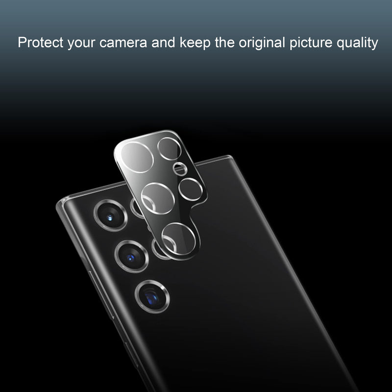 Ailun Camera Lens Protector for Galaxy S22 Ultra 3Pack Tempered Glass, Anti-Scratch, Case Friendly