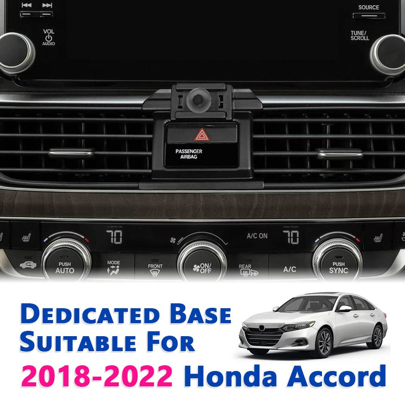 Car Phone Mount for 2018-2022 Honda Accord [Thick Case Friendly] Mobile Phone Holder Cell Navigation Bracket Air Vent Auto Accessories Cradles, All Phones