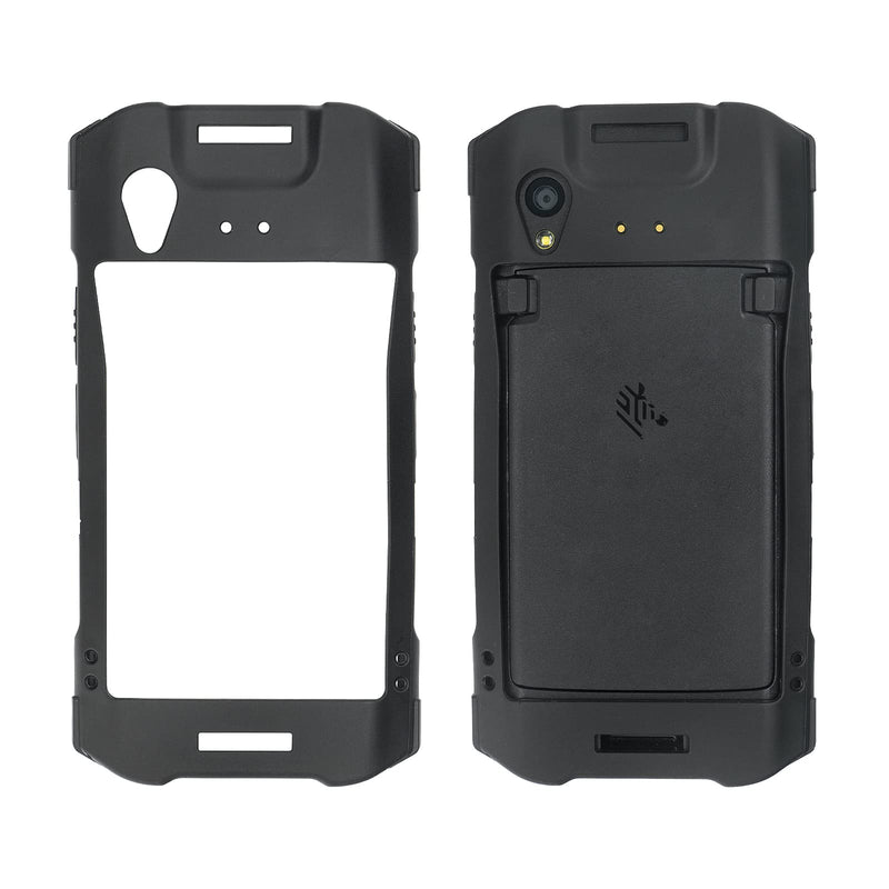 [AUSTRALIA] - Protective Cover for Zebra Symbol TC21 TC26 Barcode Scanner,Rugged Bumper Case for Zebra Symbol TC21 TC26 Handheld Touch Mobile Computers,Slim Hard Shell Cover,Black,Composed of TPU 