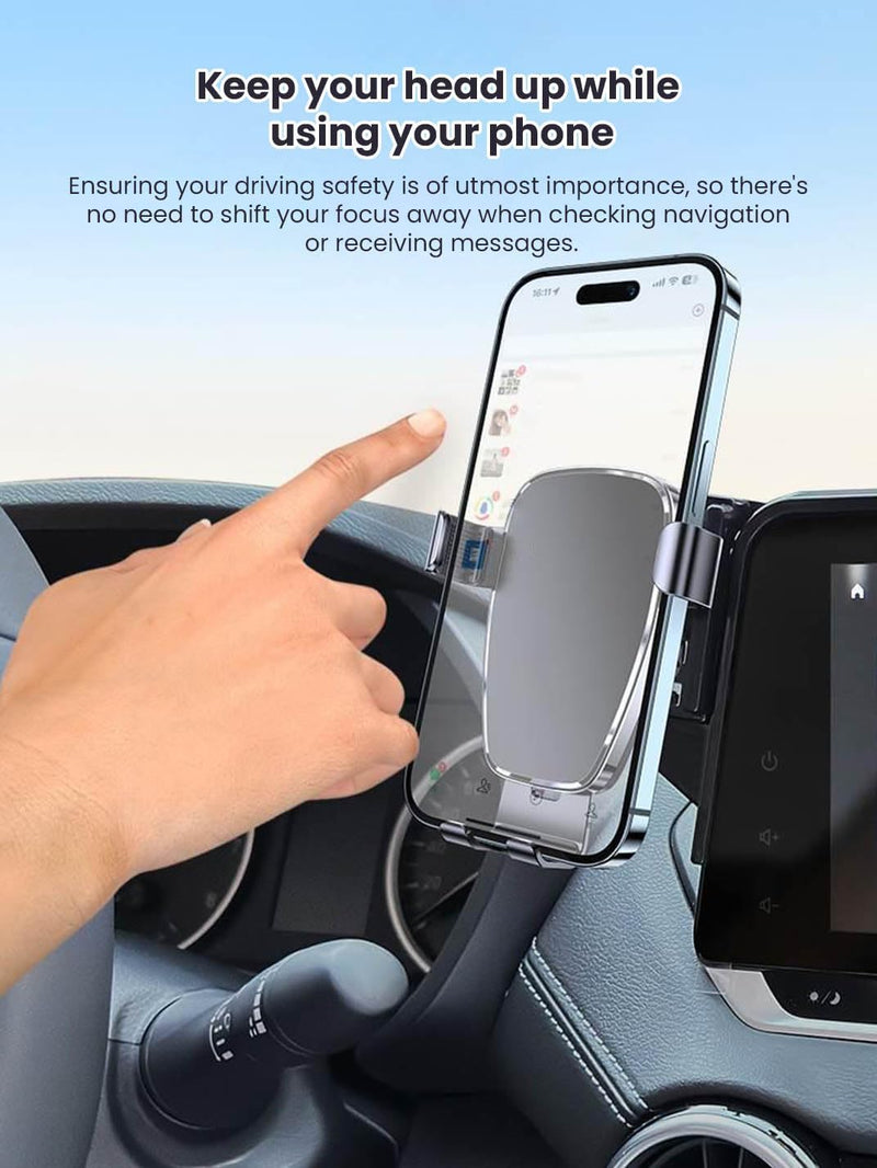 Martoffes™ Screen Phone Holder Made for Ford EcoSport 2018 to 2026 (8.0-INCH Touchscreen Display) Dashboard Screen Cell Phone Dash Mount Accessories