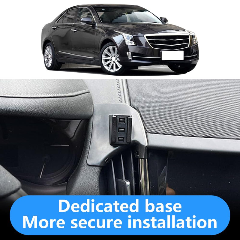 Car Phone Holder for Cadillac ATS 2013 2014 2015 2016 2017 2018 2019 Auto Interior Accessories Best Cell Phones Mount Cellphone Mobile Cradle Charging Navigation Bracket Air Vent Screen Stand