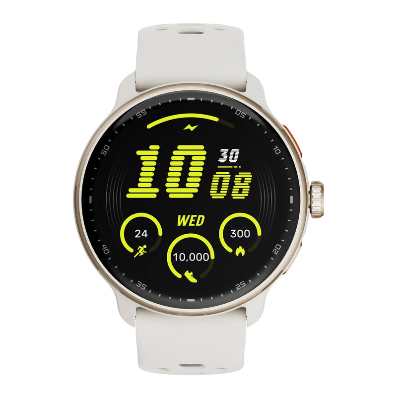 R3 GPS Smartwatch (White/Gold)