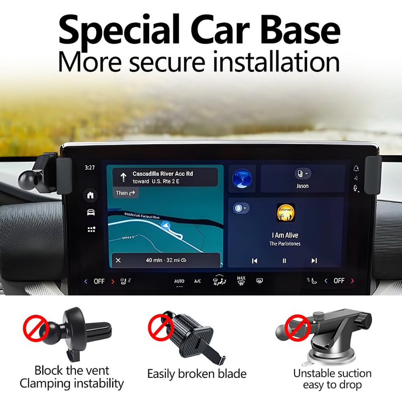 Car Magnetic Phone Mount for Ford Explorer 2025 2026 Auto Interior Accessories Best Cellphone Holder Mobile Cradle Cell Phones Navigation Charging Screen Magnet Stand Accessory