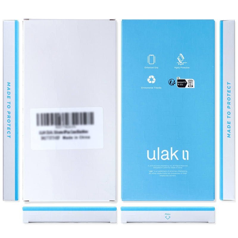 ULAK Compatible with iPod Touch 7 Case Clear, iPod Touch 6 Touch 5 Case with 2 Screen Protectors, [Anti-Yellowing] Slim Soft TPU Bumper Hard Cover for iPod Touch 5th /6th /7th Generation, Clear