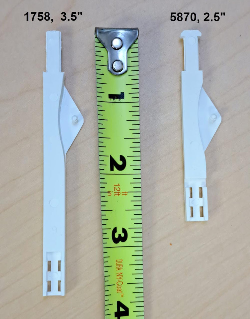 [AUSTRALIA] - 5pc - Shutter Clearview Joiner White (3 1/2" Long) 3 1/2" long 