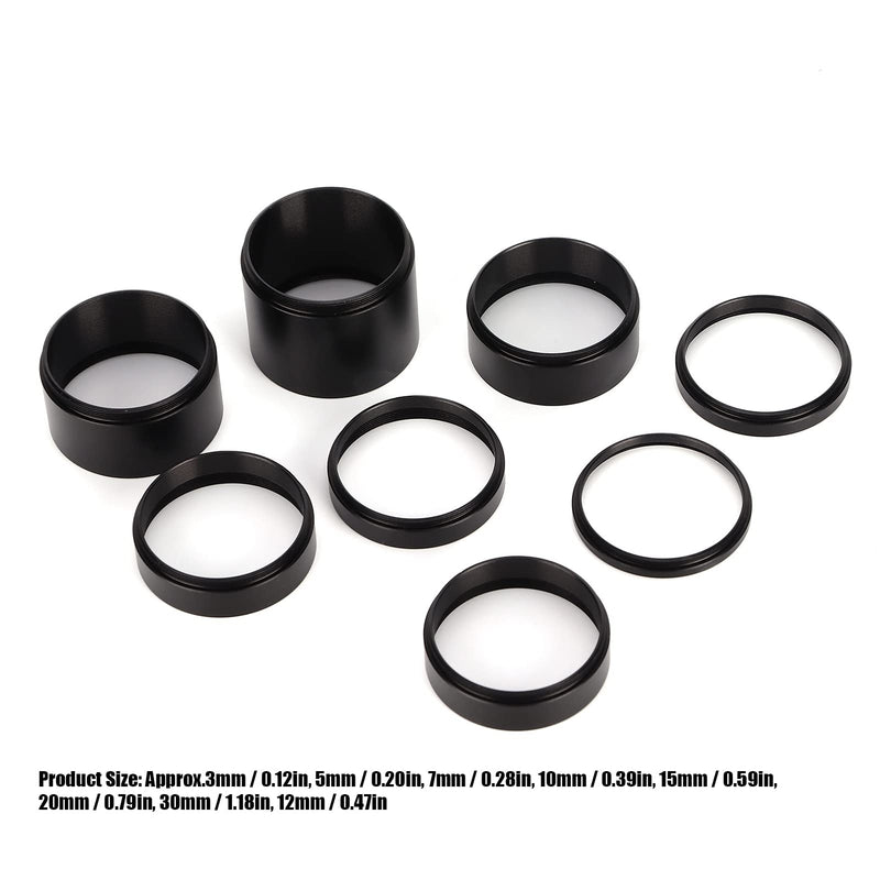 Lens Adapter Ring Extension Tube Kit,camera Tube Telescope Covers,variable Tube Microscope Lens M42 Extension Tubes Microscope Accessories 3/5/7/10/15/20/30mm Telescope Accessory For Observation