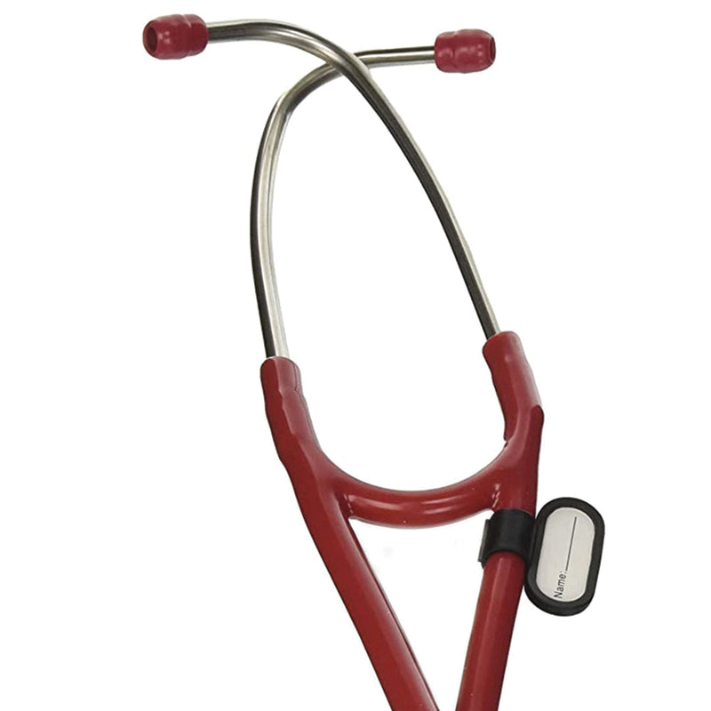 Gima - Classic Cardiology 32551 Stethoscope with Stainless Steel Head, Conical Bell for Low Frequency, Highly Sensitive Diaphragm to Amplify Sound, Lira Bordeaux