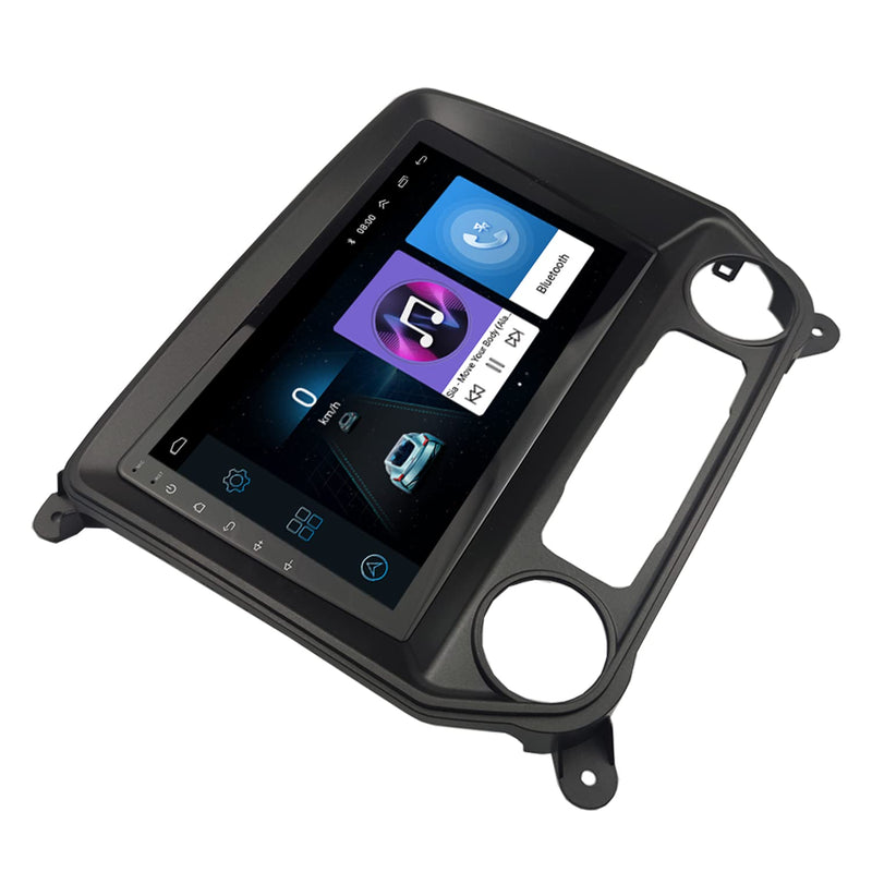 [AUSTRALIA] - Radio Stereo Bezel for Chevrolet Silverado 2014+ GMC Sierra 2014+ Dash Installation Mount Trim Kit Fits 10.1" and Double Din 