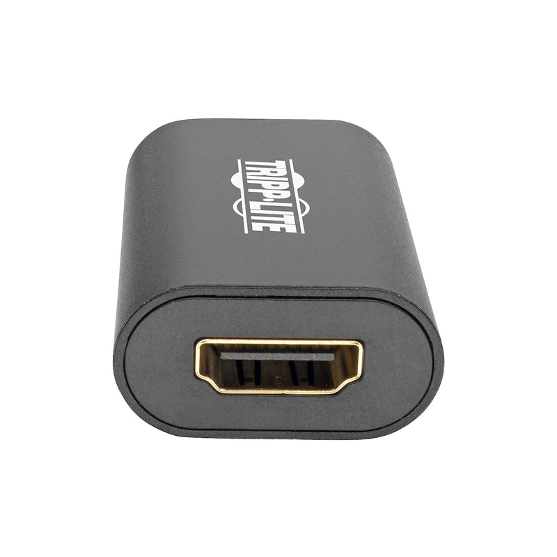 TRIPP LITE USB-C to HDMI Video Adapter Converter, 4K @ 60Hz HD High Definition, Male-to-Female, Thunderbolt 3 Compatible, Black, 6 inches, 3-Year Warranty (U444-06N-HD4K6B)