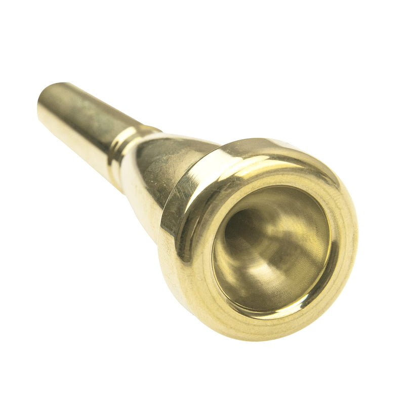 1Pcs Yootones Metal Gold Plated Trumpet Mouthpiece Compatible with Trumpet Accessories Parts (3C) 3C