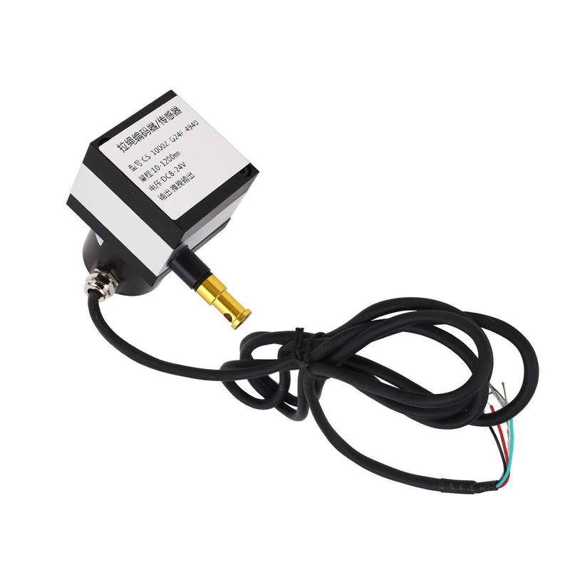 Incremental Cable Encoder, Pulley Encoder, DC8-24V, Linear Path Measurement, Efficient for Cylinders