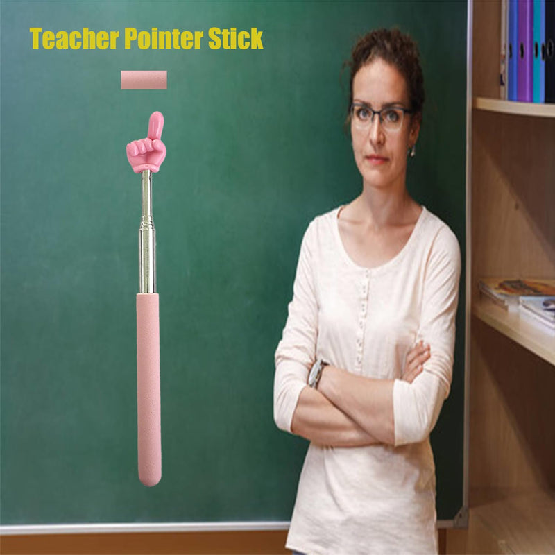 [AUSTRALIA] - Extendable Teacher Pointer - Versatile, Adjustable, Ergonomic Teaching Aid & Presentation Tool for Classroom & Meetings（1 Colors） 1 Color 