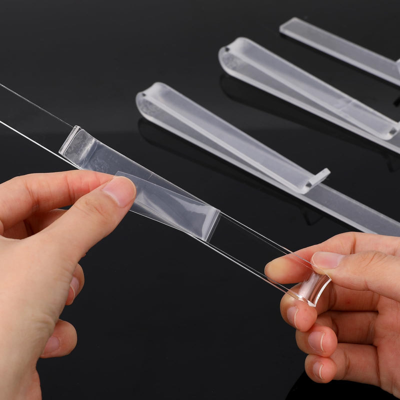 10 Pcs Music Stand Clips, Clear Acrylic Music Book Stand Page Holder Clip Piano Book Holder Clips for Wind for Musician Composer Pianist Outdoor Gig Rehearsal Easy Reading