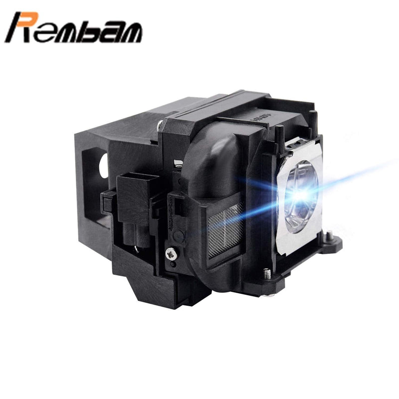 Rembam ELPLP78 V13H010L78 Projector Replacement Compatible Lamp with Housing for EPSON CB-X03 EB-945 EB-955W EB-965 EB-995W EB-S17 EB-S18 EB-S200 EB-W22 EB-W28 EB-X03 EB-X24 EB-X25 EH-TW570 EX3220