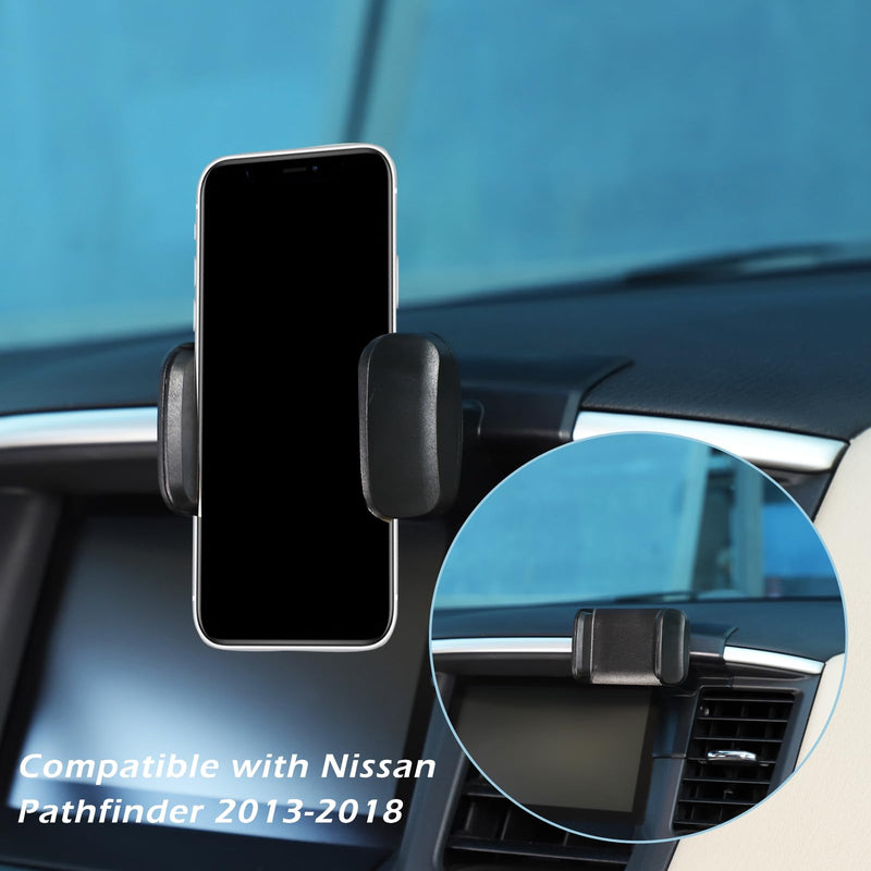 Car Phone Holder Mount Phone Mount Compatible with Nissan Pathfinder 2013-2018,Central Control Air Outlet Mobile Phone Bracket