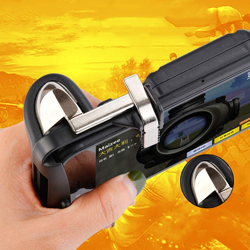 Mobile Controller,Aim Keys L1R1 and Gamepad Knives Out/Rules of Survival,Cellphone Game Trigger,Battle Royale Sensitive Shoot (Mobile Game Controller M) Mobile Game Controller M