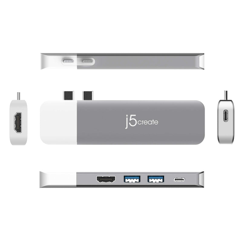 j5create Ultradrive Type-C Dual-Display Modular Dock