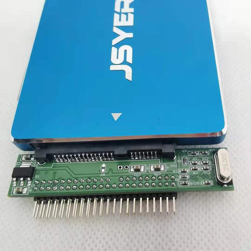 Laptop SATA to IDE Adapter, Convert 2.5 Inch Serial ATA HDD Hard Disk Drive or SSD to 44 Pin Male PATA Port (Parallel Type)