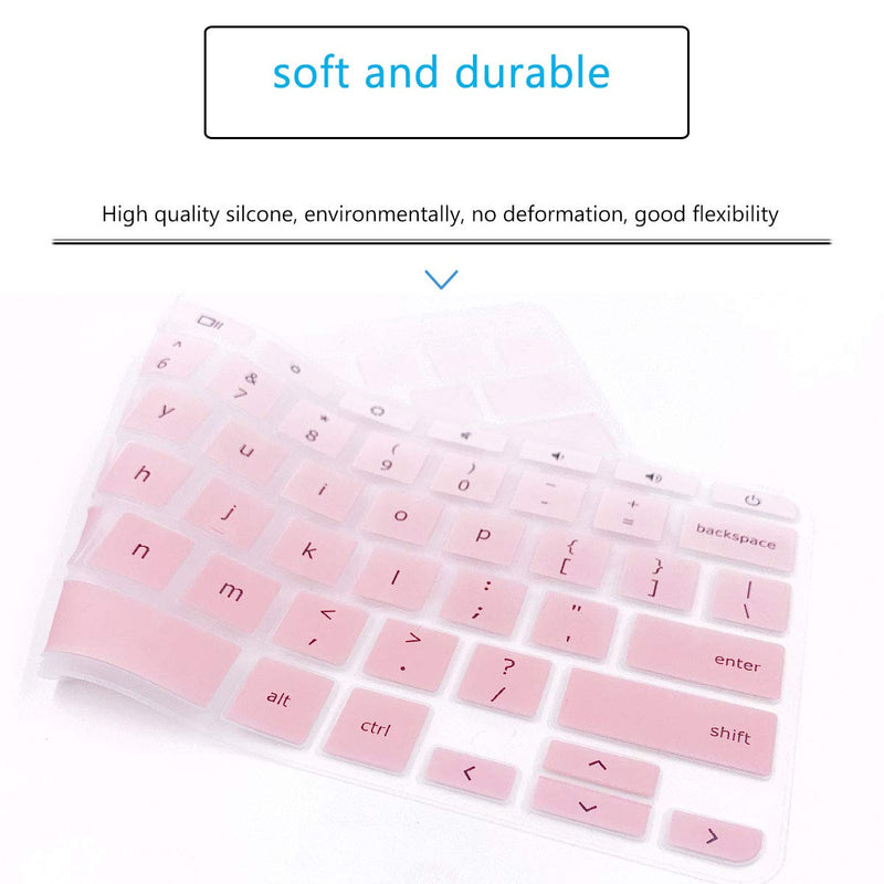 Keyboard Cover for Acer Chromebook Spin 11 311 511 CP311 CP511 R751T R721T R752 R753T CP511, Acer Chromebook Spin 512 513 514 713 CP713 CP315 R851TN R852T R853TA CP513 R841T CP514 -GPink GradualPink
