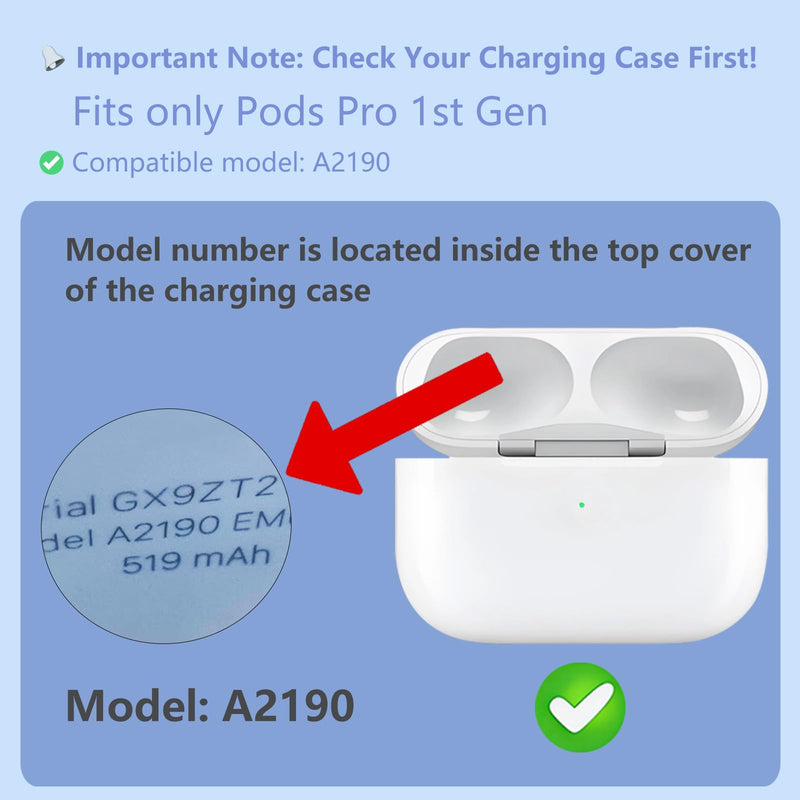 OEM Left Single Earbud for Pod Pro 1st Generation, Model A2083 A2084, Genuine Left Earbud Only, Compatible with Original Pods Pro 1 A2190 Charging Case Left-A2084