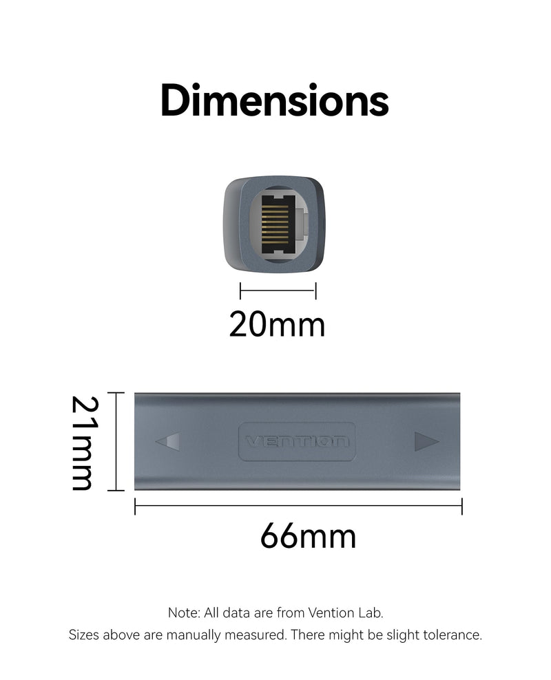 VENTION starlink Cable Coupler for Starlink Gen 3, IP68 Waterproof Connector,Extension to RJ45 Cable Compatible for Starlink Ethernet Adapter Gen 3/Mini Dish and Router,Support Cat6 Cable-4PCS 4PCS