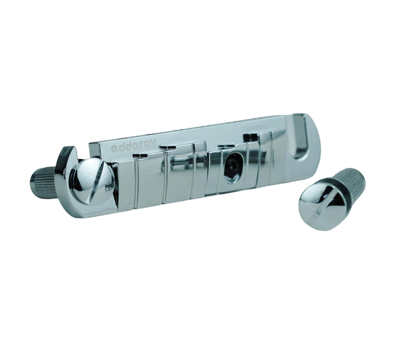 [AUSTRALIA] - Wraparound Bridge Tailpiece, Adjustable Intonated Aluminium Alloy Stoptail Bridge with Studs and Zinc Saddle for Les Paul LP EPI SG Style Electric Guitar Replacement Chrome 