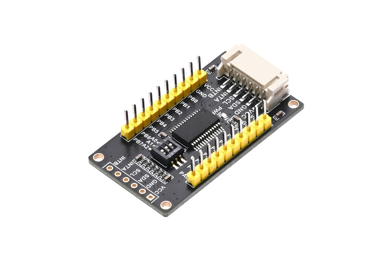 SEENGREAT MCP23017 IO Expander Module I2C Interface Expands 16 I/O Pins for Ardui/Stm32/Raspberry Pi Zero W Zero WH 2B 3B 3B+ 4B, 3.3V and 5V Levels, 3-Digit DIP Switch