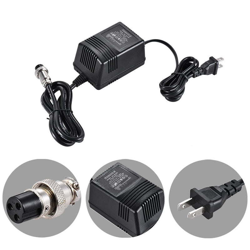 Mixer Power Supply Mixing Console AC Adapter 3-Pin Connector Pedalboard Power Supply 17V 600mA 110V Input US Plug for Yam-ha F4/F7/6FX/MG82X