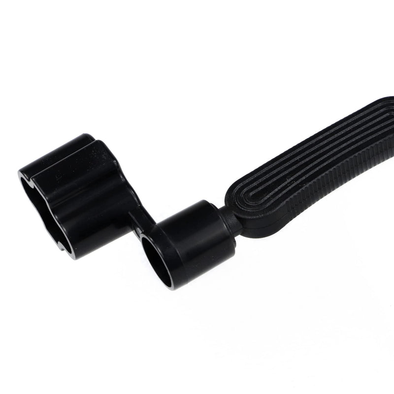 [AUSTRALIA] - CC CAIHONG Guitar String Winder, Guitar String Winder Tool, Guitar Bridge Pin Puller and Cutter, 3 In 1 Multifunctional Guitar String Peg Tuner Winder for Acoustic Electric Guitar (Black) Black 