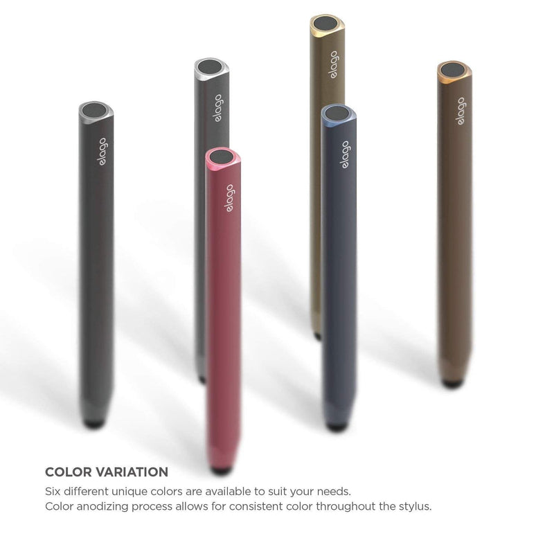 elago Premium Aluminum Stylus Pens for All Touch Screen Tablets/Phones [Chocolate] Chocolate